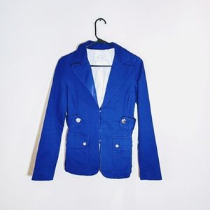 ⭐Richard Chai | Womens Military Jacket Blue